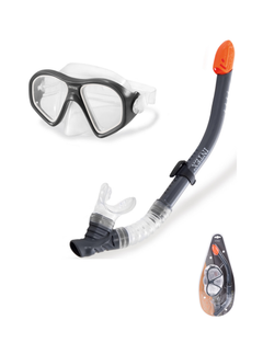Snorkelset – Duikbril & Snorkel Zwart thumb 1