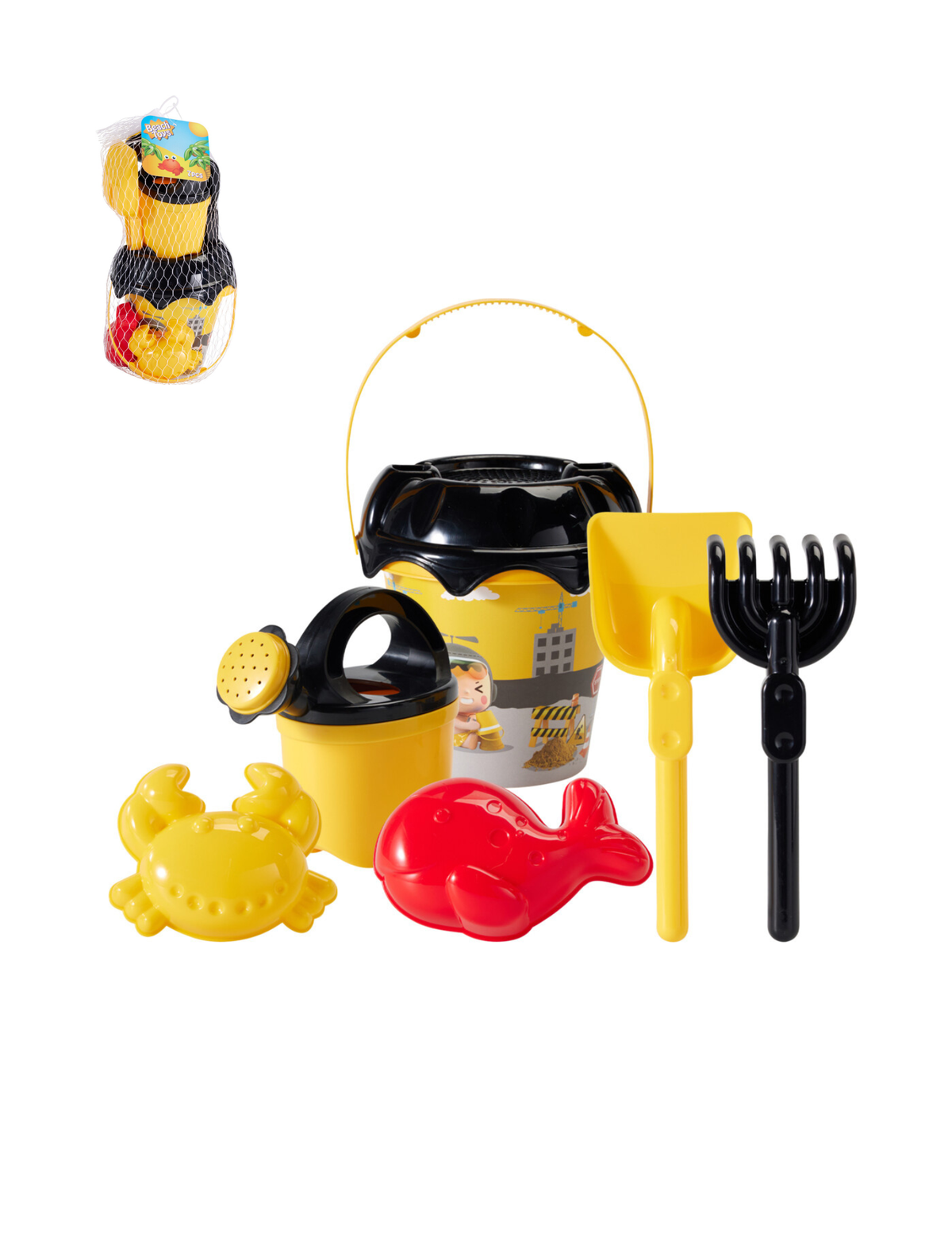 Strandspeelgoed Set – 7-Delig - 1